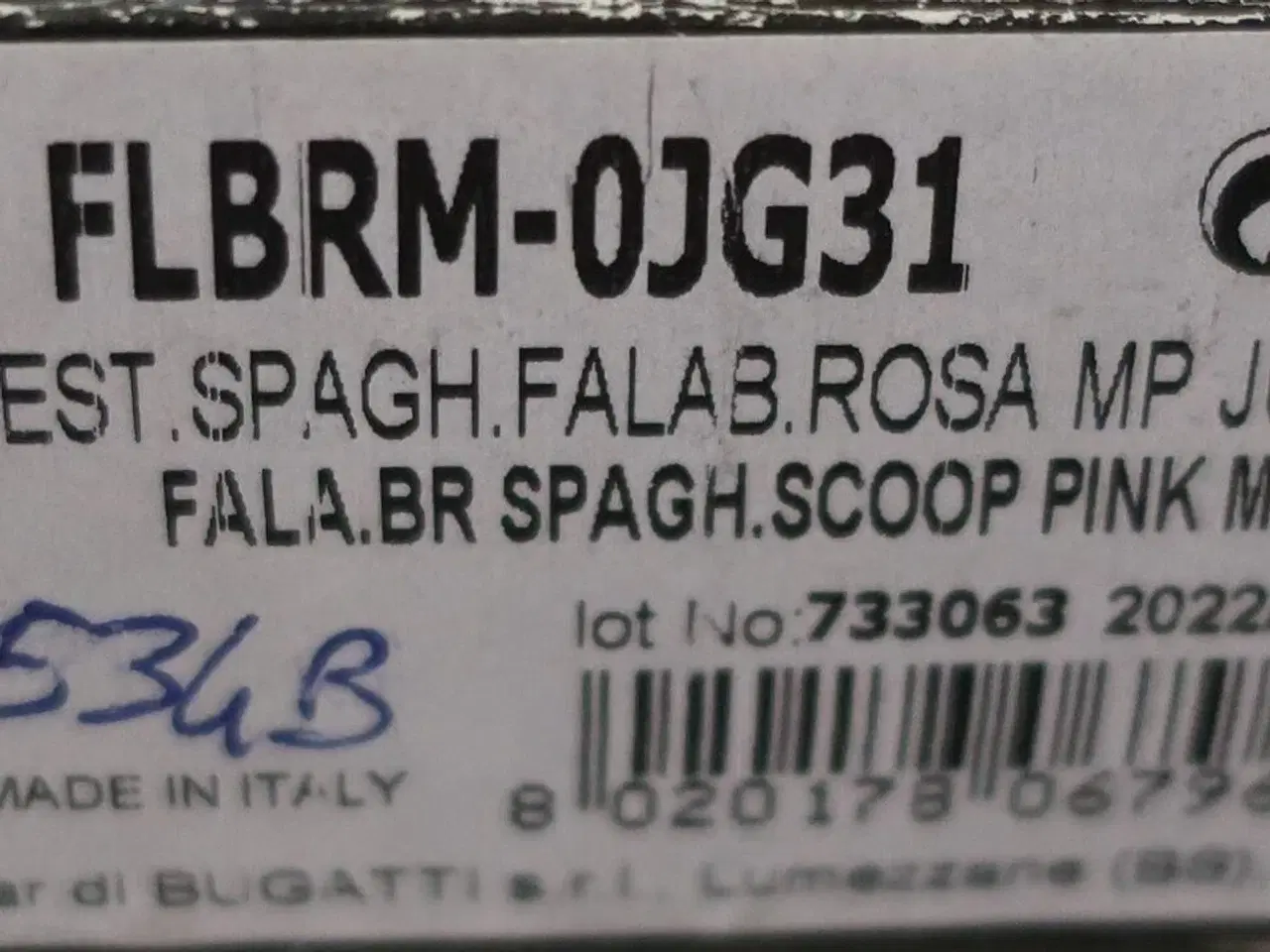 Billede 2 - Spagetti/pasta ske BUGATTI FALABELLA JUNGLE ROSA PERL PINK