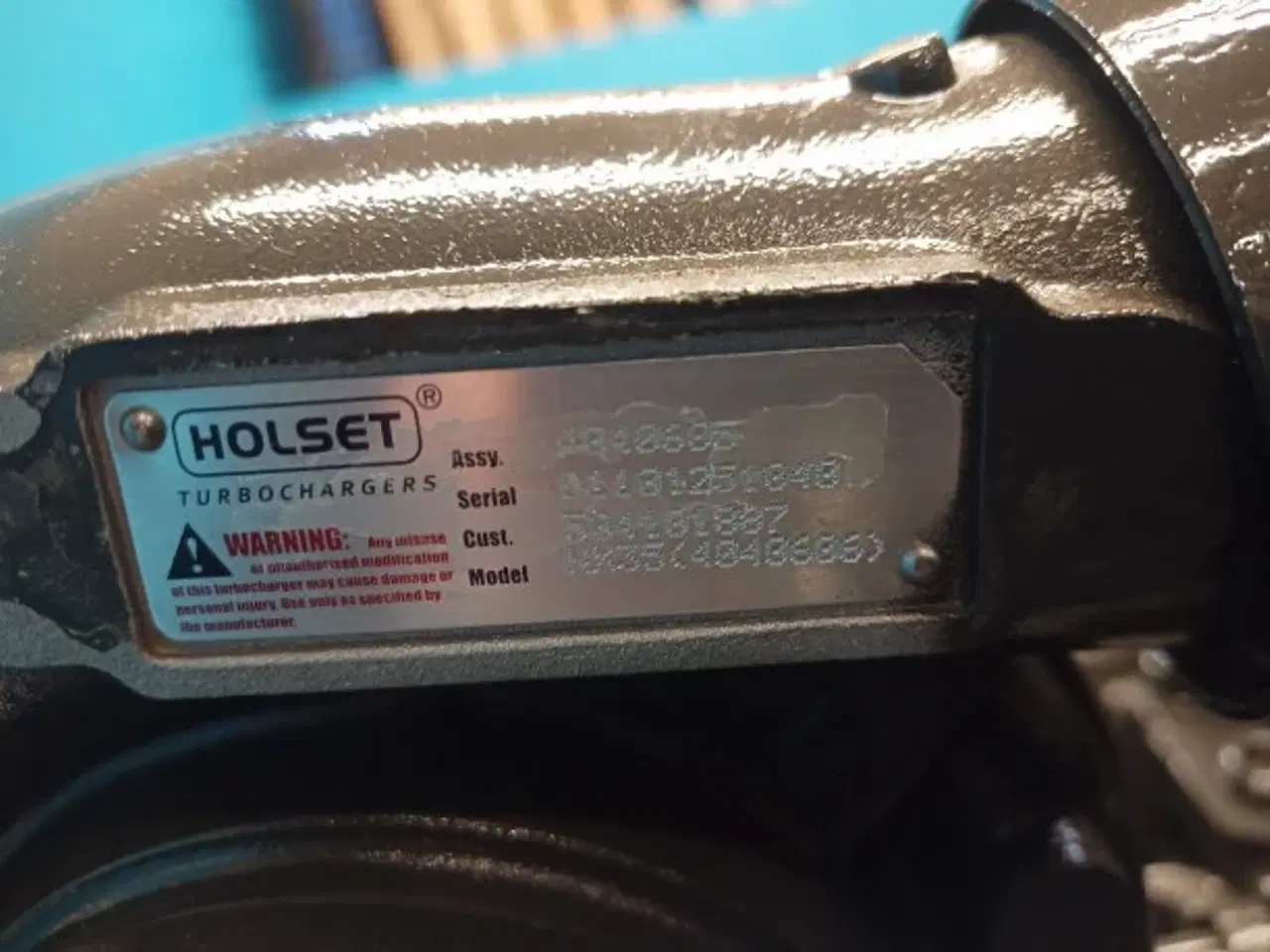 Billede 4 - New Holland TC5080 Ny Motor 84170759