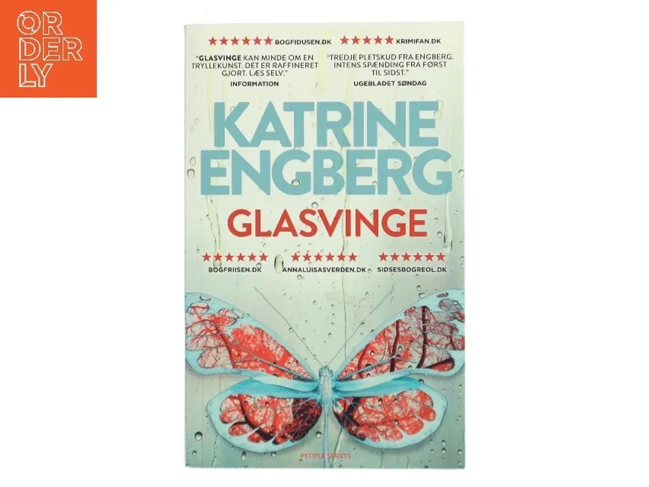 Billede 1 - Glasvinge : kriminalroman af Katrine Engberg (Bog)