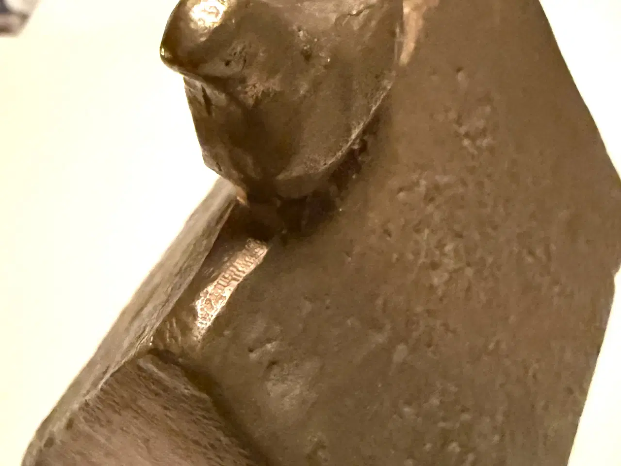 Billede 6 - Erik Heide Bronze fuglehus med plombering 