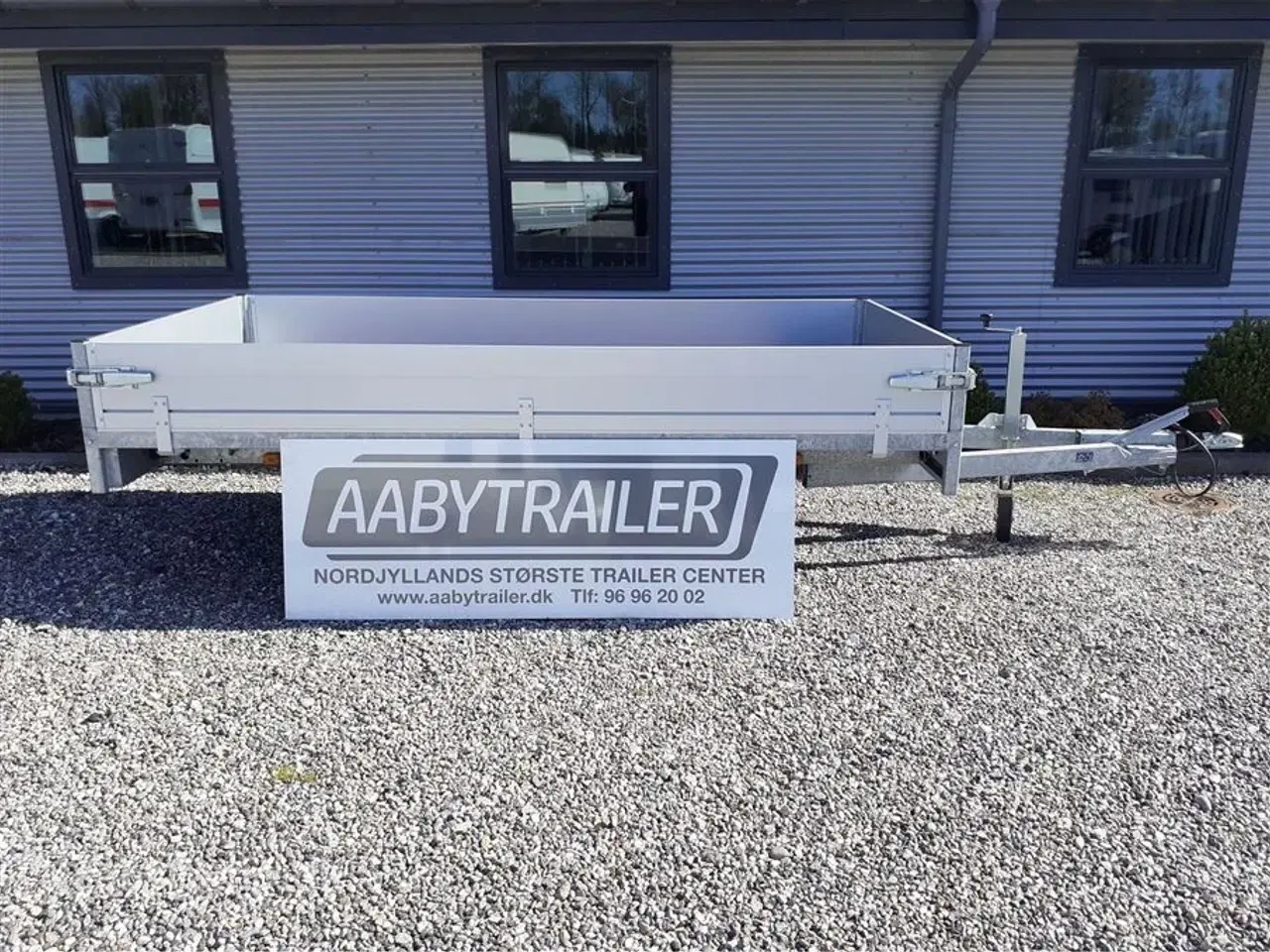 Billede 1 - 0 - Anssems PSX-S 2000-305   Anssems PSX-S 2000-305x153x30 cm Boggie trailer