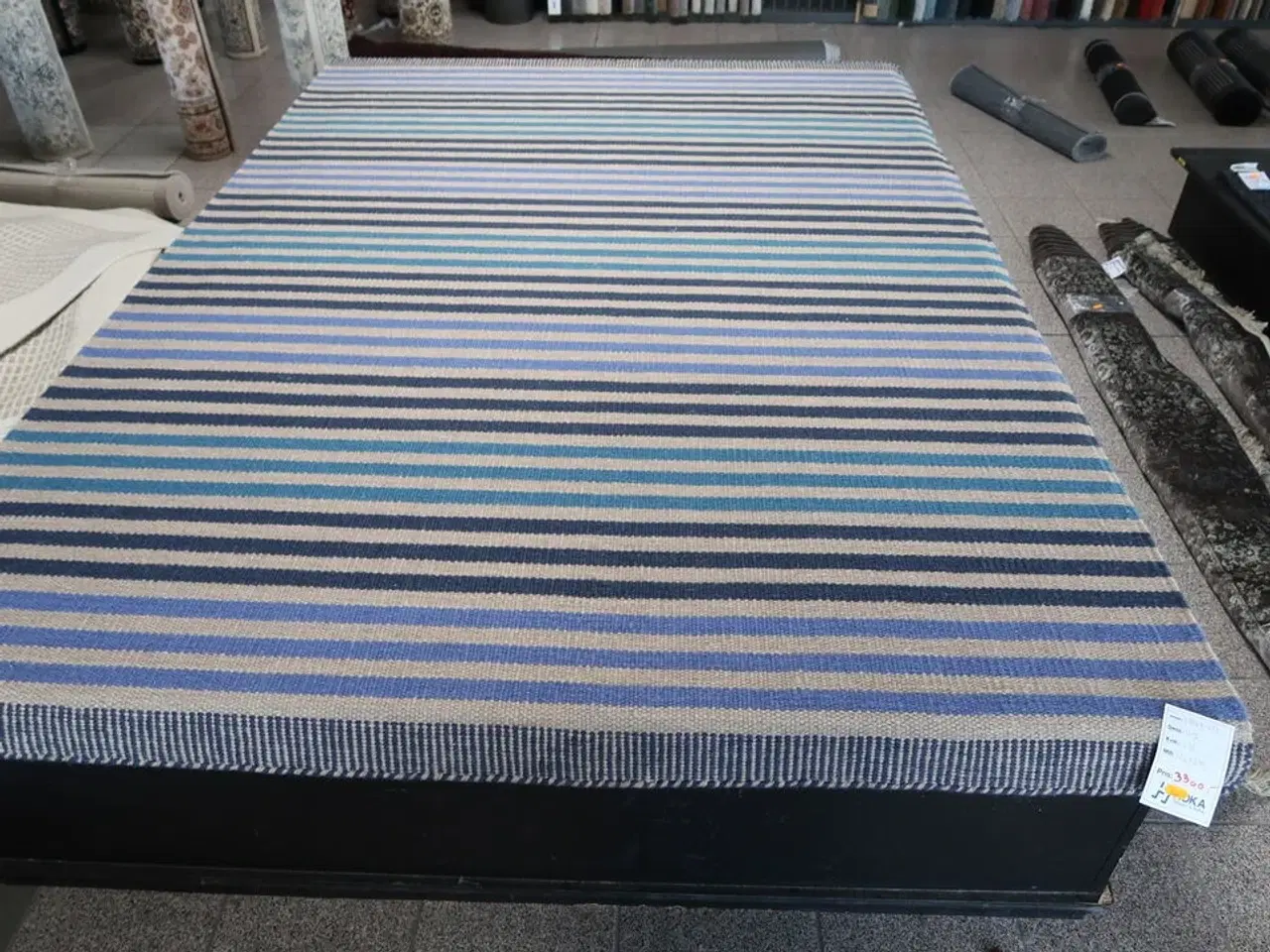 Billede 1 - Gulvtæppe GRY Uld