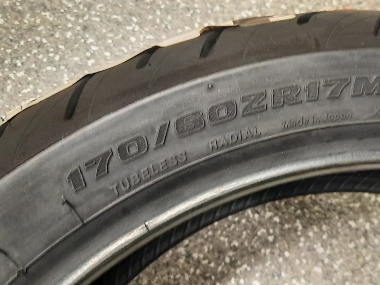 Billede 2 - Bridgestone dæk 170/60-17 T31