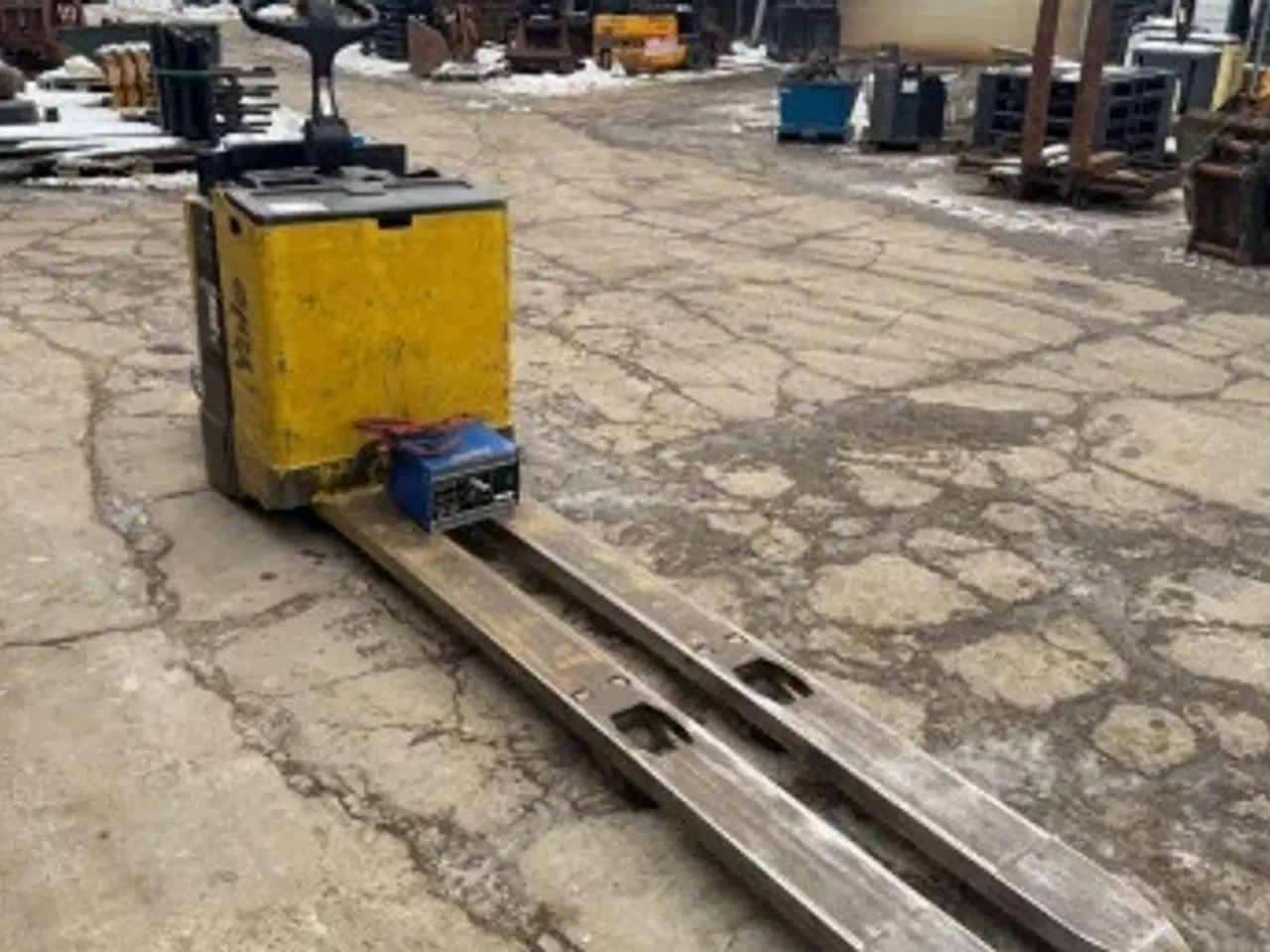 Billede 4 - Palleløfter med lange gafler