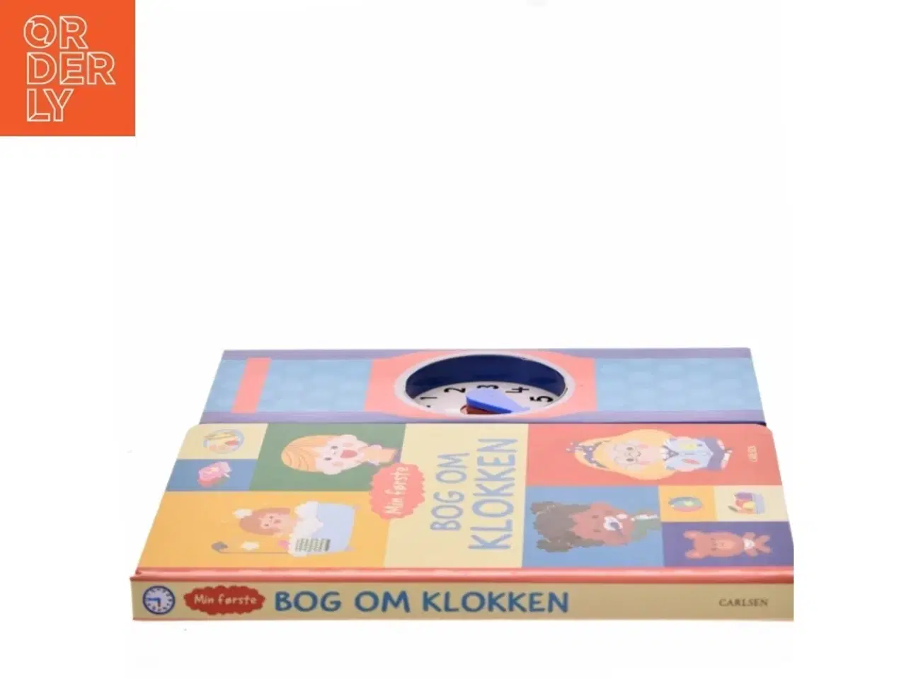 Billede 2 - Min første bog om klokken af Illustrationer: Yujin Shin (Bog)