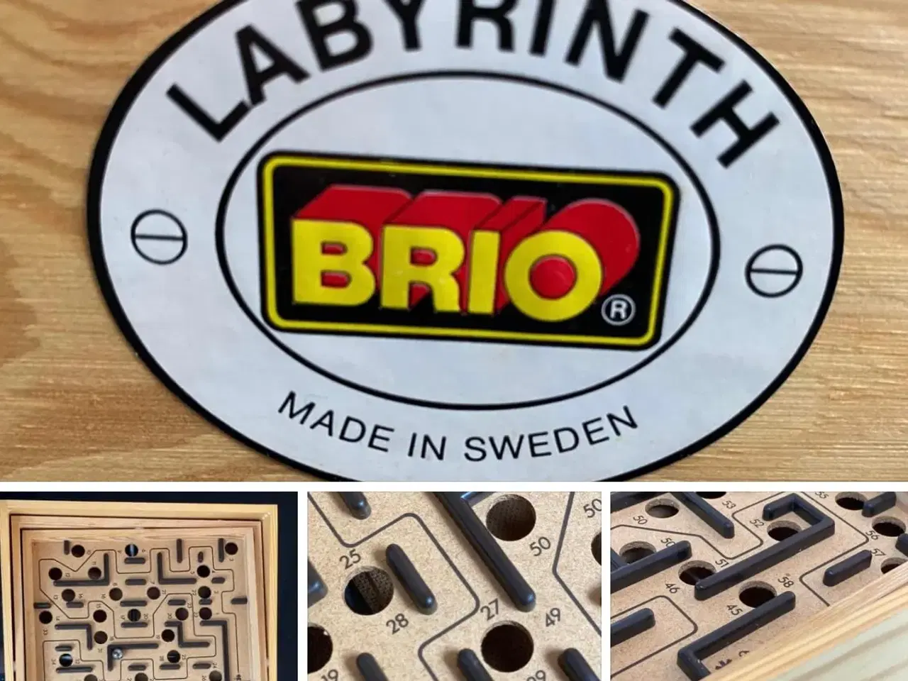 Billede 1 - BRIO  retro labyrint spil 