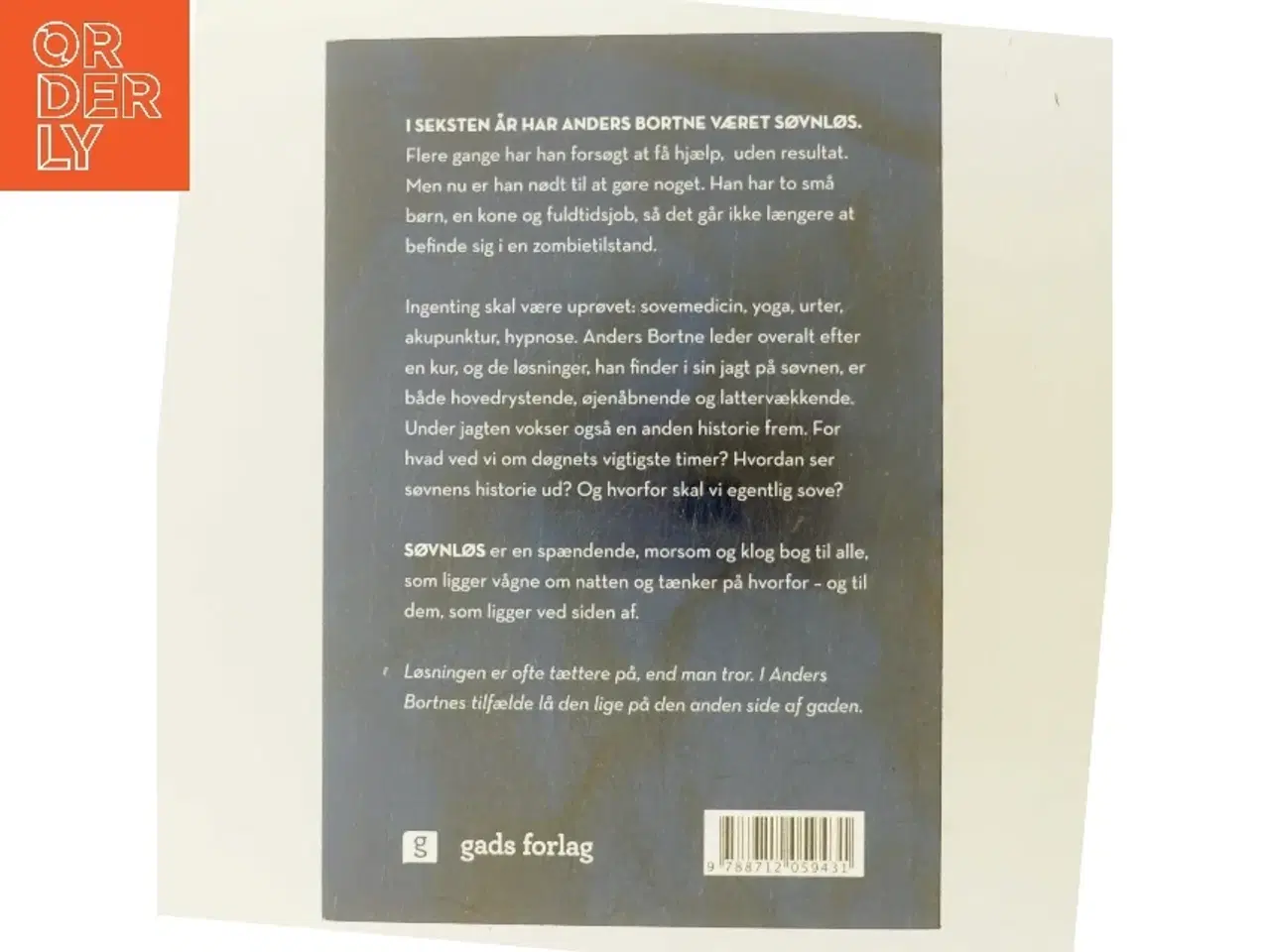 Billede 3 - Søvnløs : tusind vågne nætter og jagten på en løsning af Anders Bortne (f. 1973) (Bog)