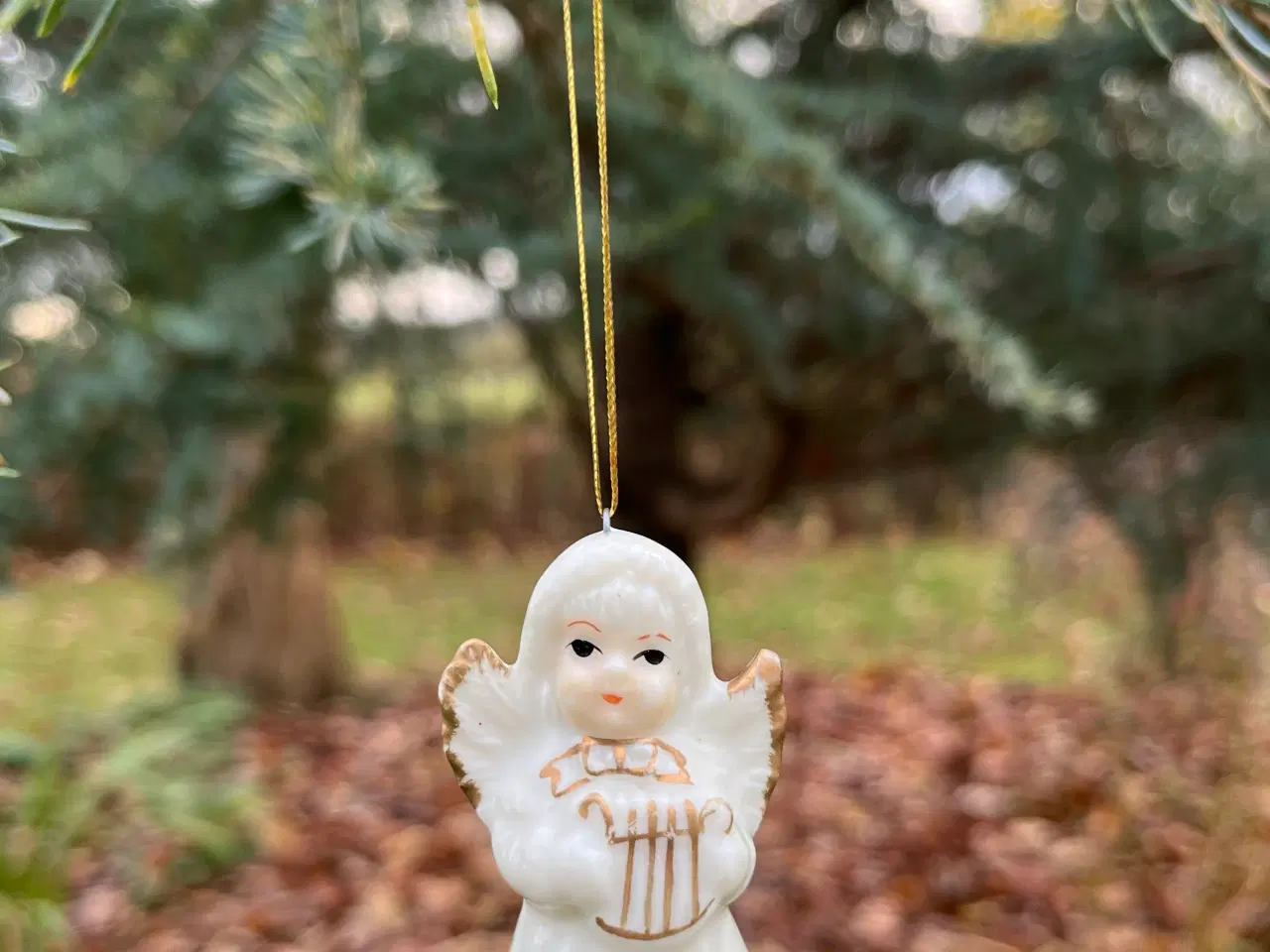 Billede 5 - Charmerende Vintage Engle i Porcelæn (4 stk.)