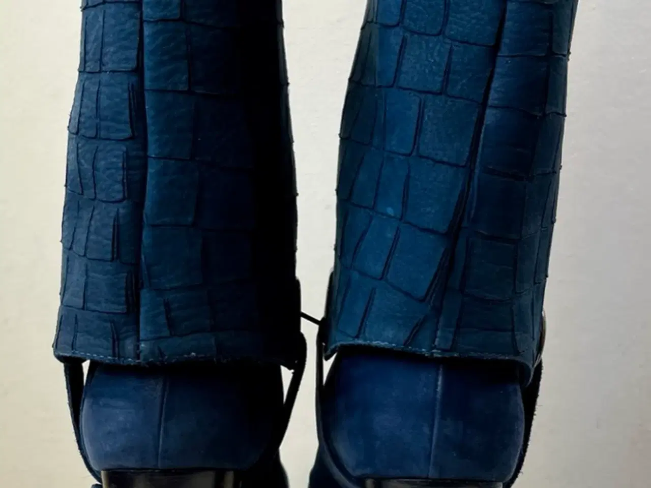 Billede 7 - Merethe Fonnesberg, blå støvler, str 39