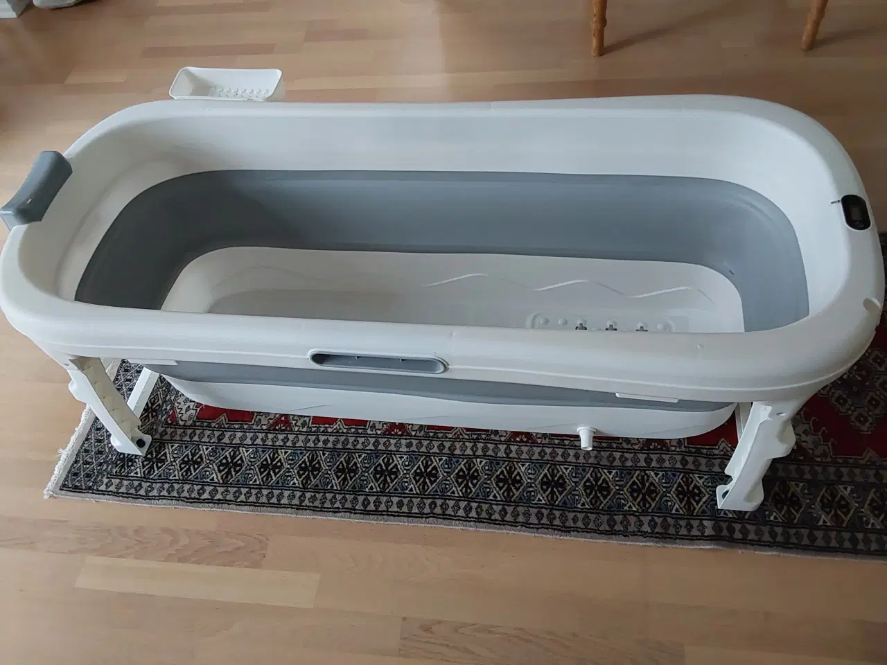 Billede 4 - Foldebadekar med låg og termometer 149 x 62O cm.