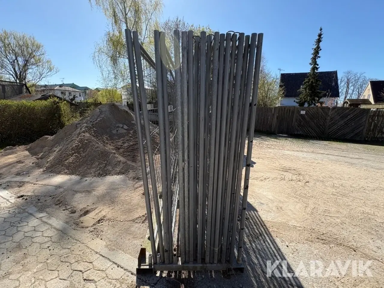 Billede 4 - Byggepladshegn 18 styk og fødder 30 styk