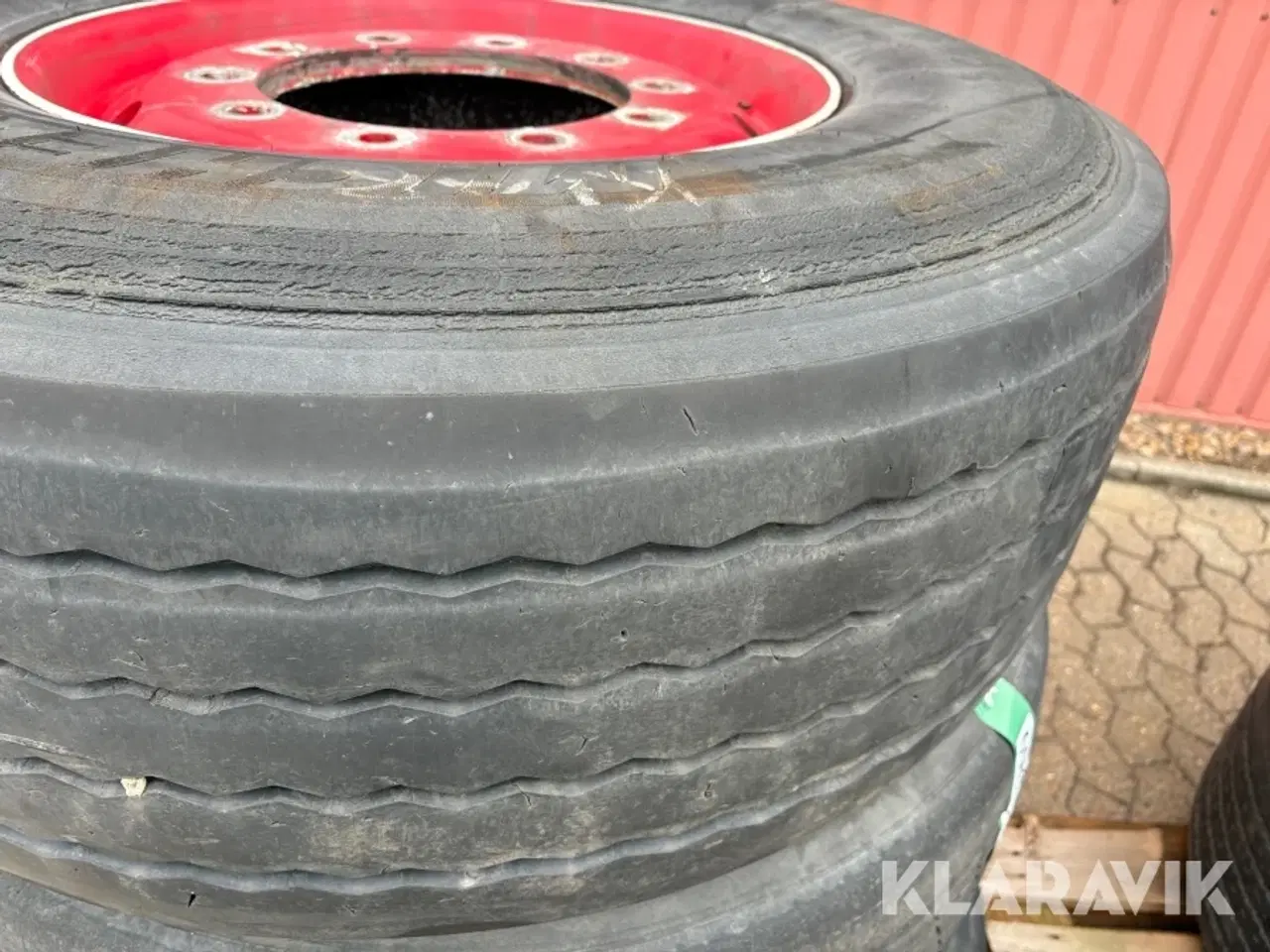 Billede 6 - Dæk med fælg 385/65R22.5 - 6 styks