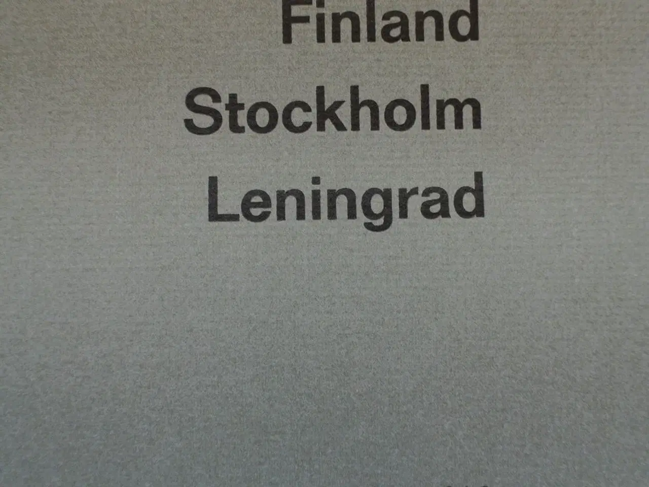 Billede 2 - studierejsen 1966 finland stockholm leningrad, for