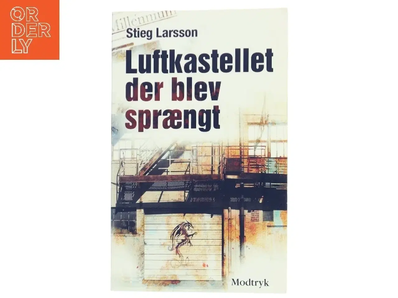 Billede 1 - Luftkastellet Der Blev Spraengt (af Stieg Larsson) [Imported] [Paperback] (Danish) (Millennium, 3. Bind) af Stieg Larsson (Bog)