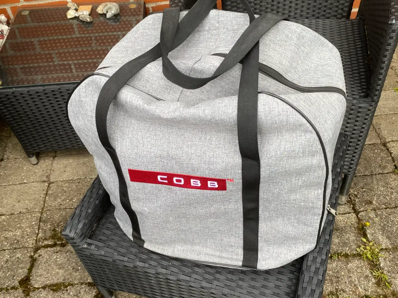 Billede 1 - Cobb gril med låg, 2 pakker briketter, taske
