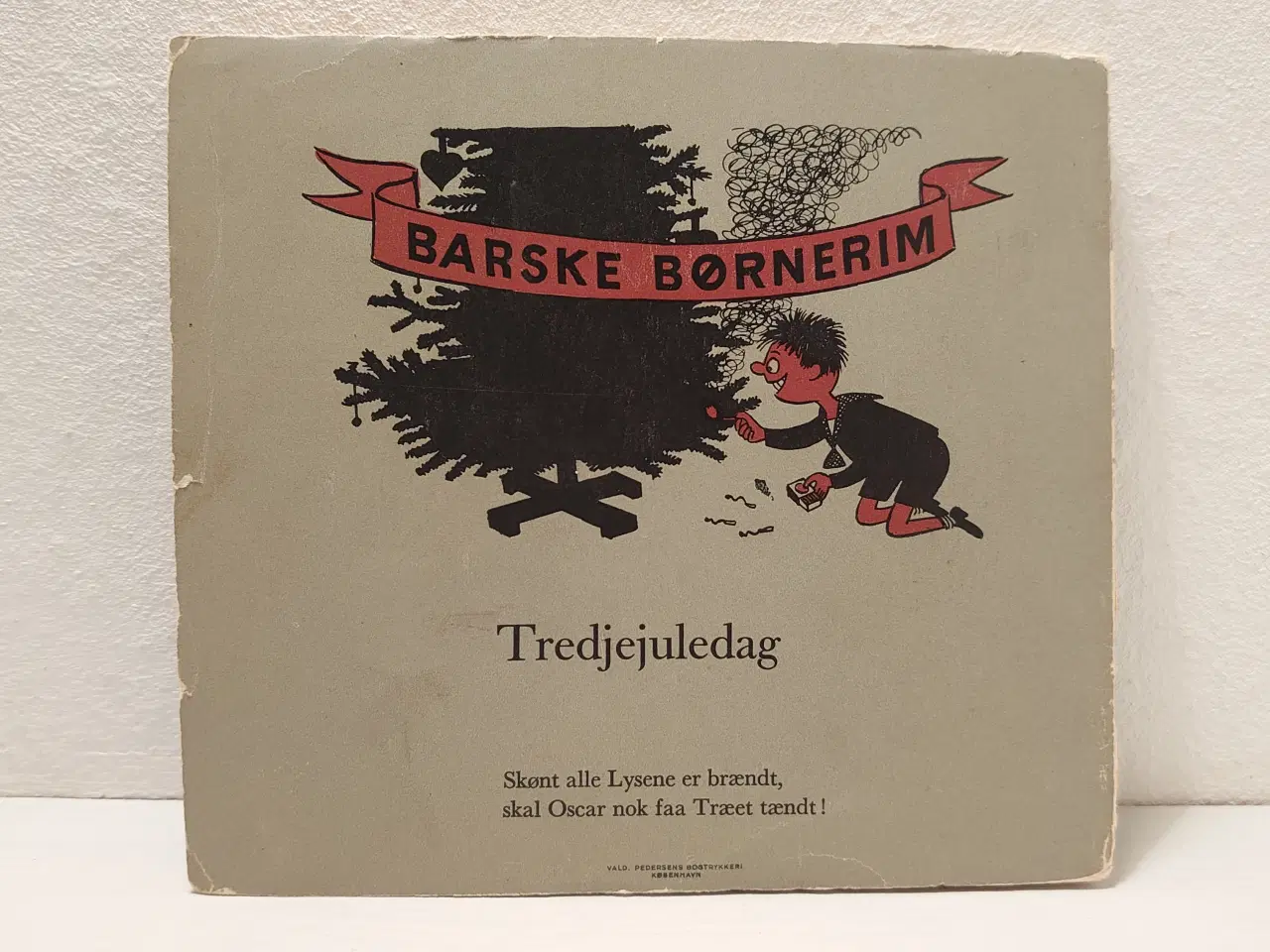 Billede 2 - Poeten: Barske børnerim. 1. udg. 2. oplag 1959.