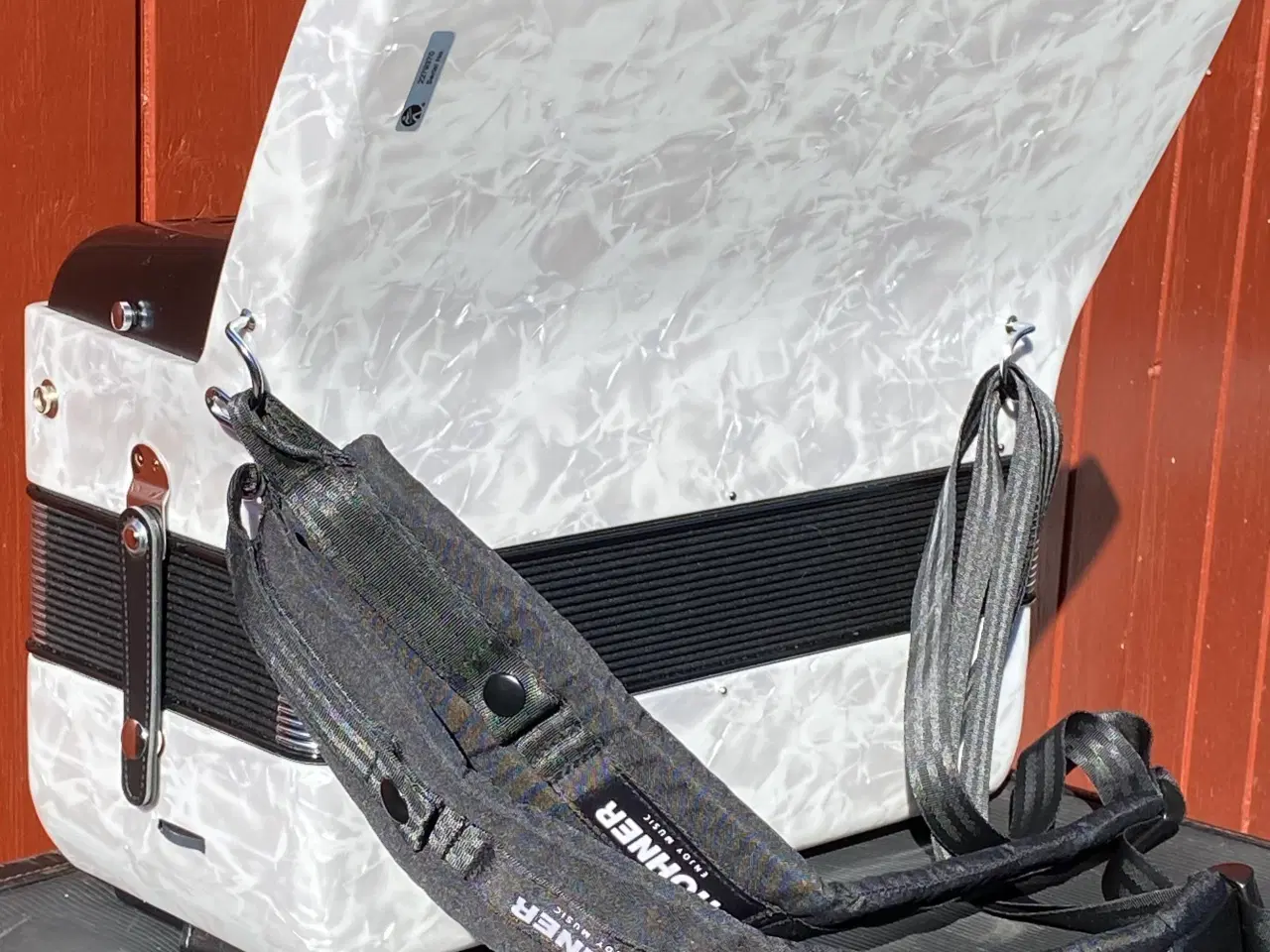 Billede 6 - Hohner Bravo III 72 – Hvid Perlemor