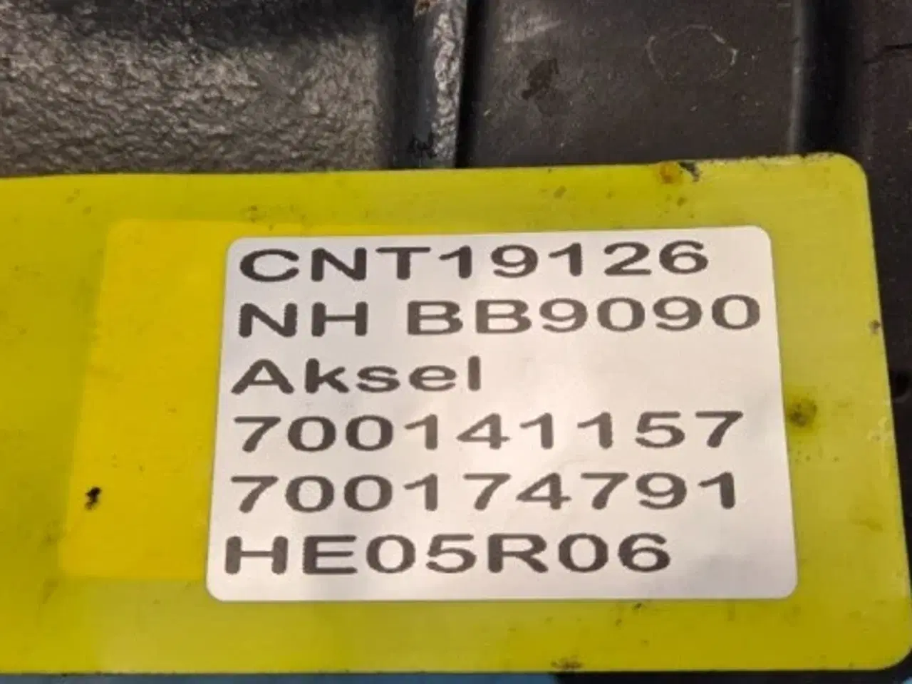 Billede 13 - New Holland BB9090 Aksel 700141157