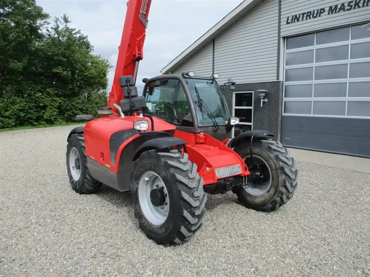 Billede 18 - Manitou MT932 Comfort Dansk maskine, med hydrauliske pallegafler.