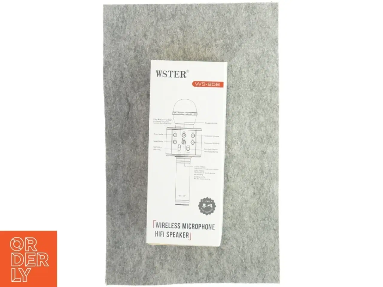 Billede 2 - WIRELESS MICROPHONE HIFI Speaker fra WSTER (str. 11 x 11 x 26)