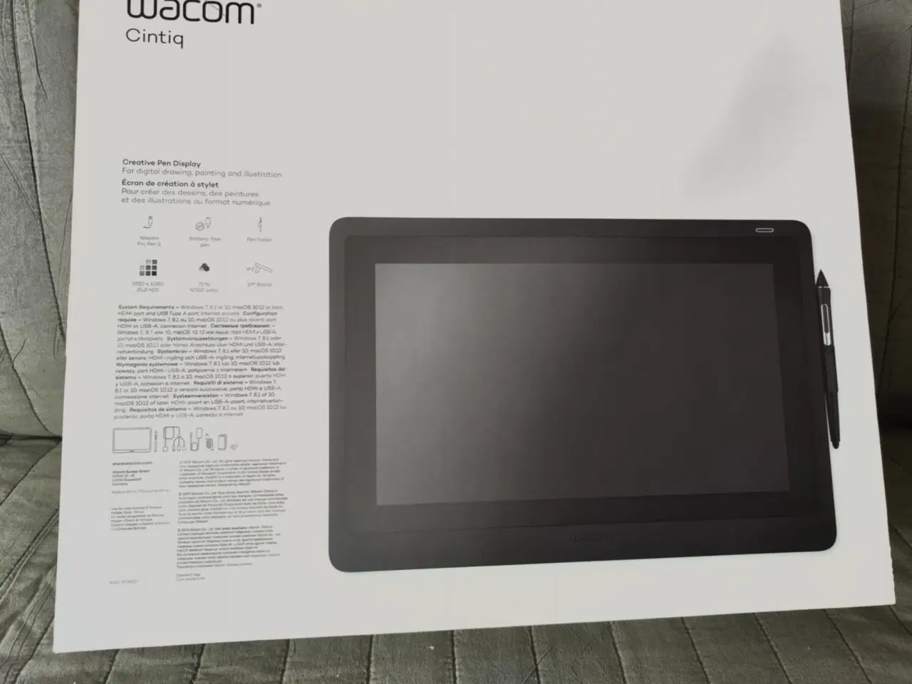 Billede 2 - Wacom Cintiq 16 Digital Tegneplade