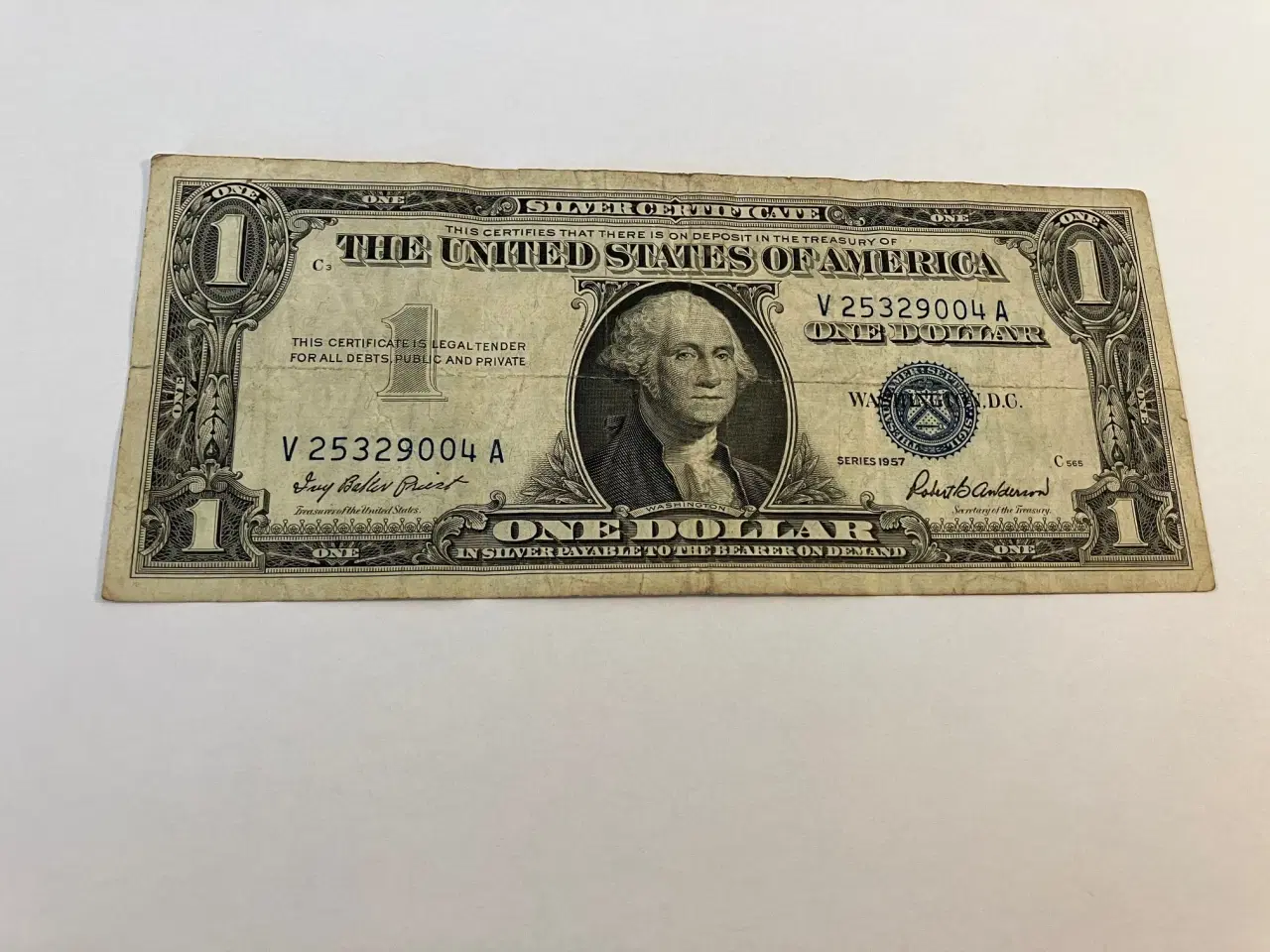 Billede 1 - 1 Dollar USA 1957