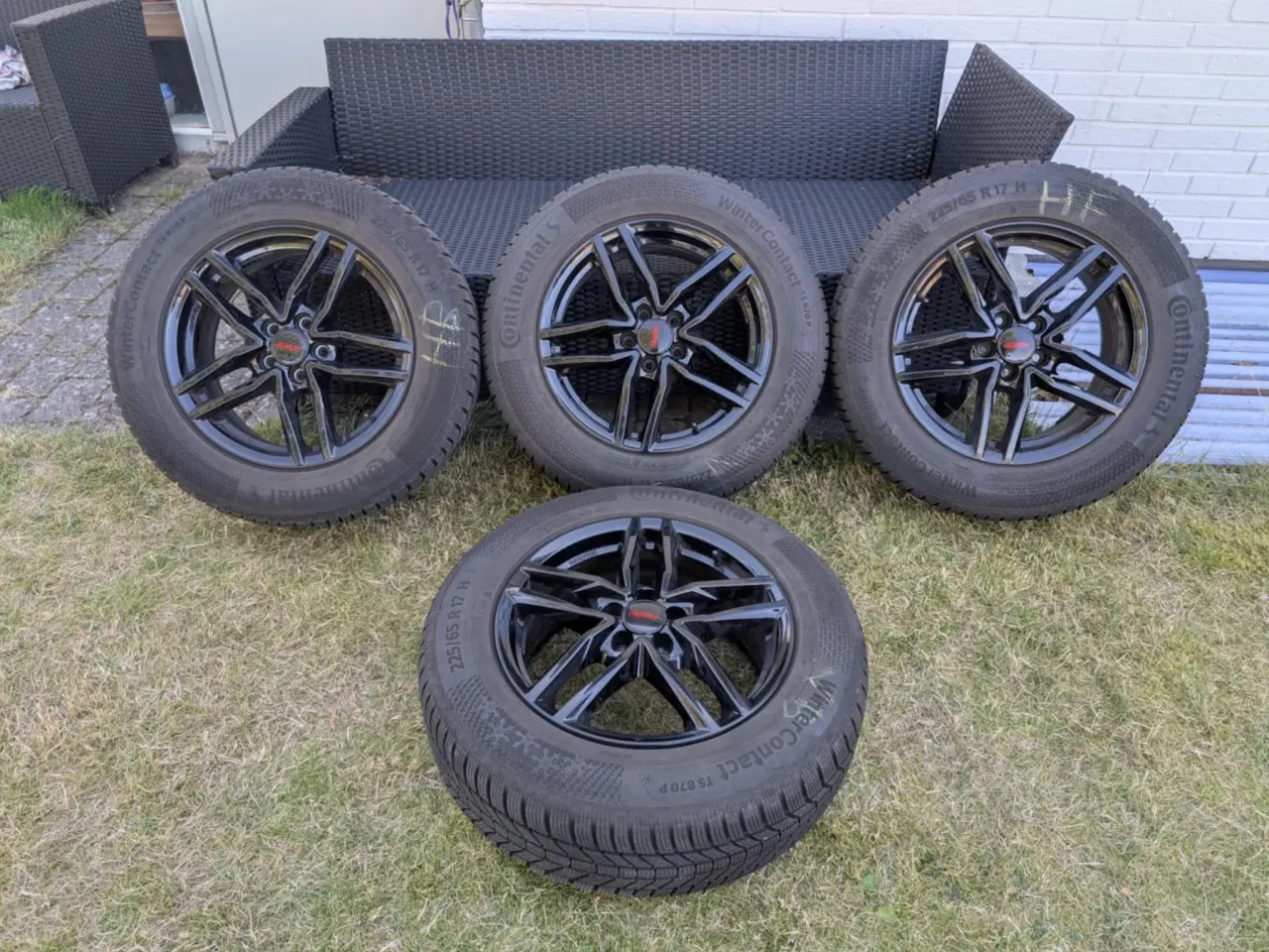 Billede 1 - Vinterdæk på alufælge