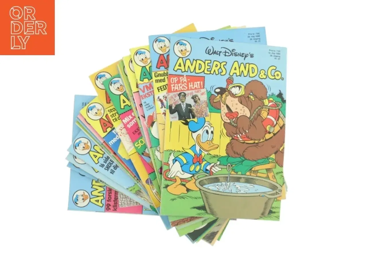 Billede 2 - Anders And & Co. af Walt Disney komplet årgang 1986