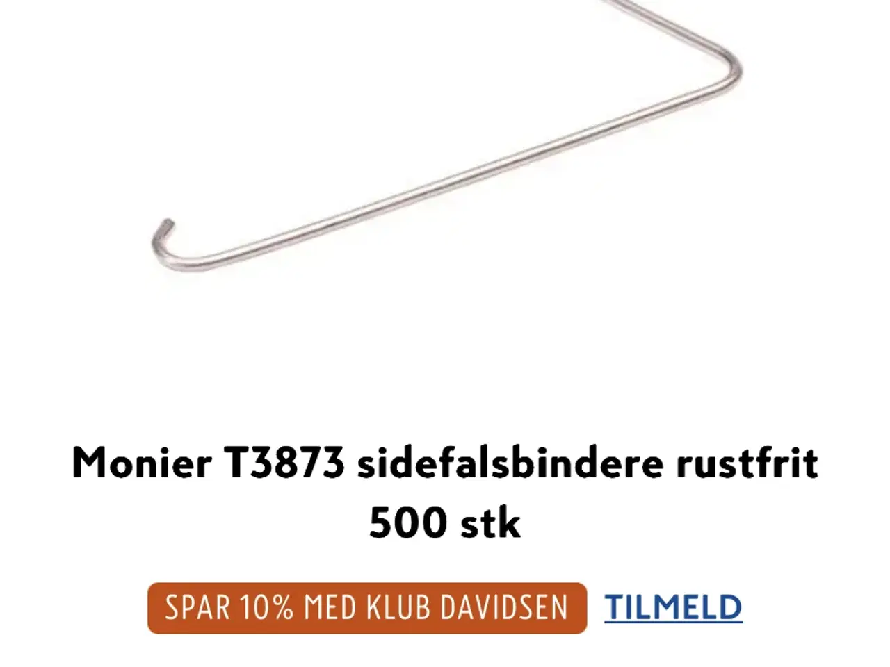 Billede 3 - MONIER Sidefaldsbinder ca.350 stk.