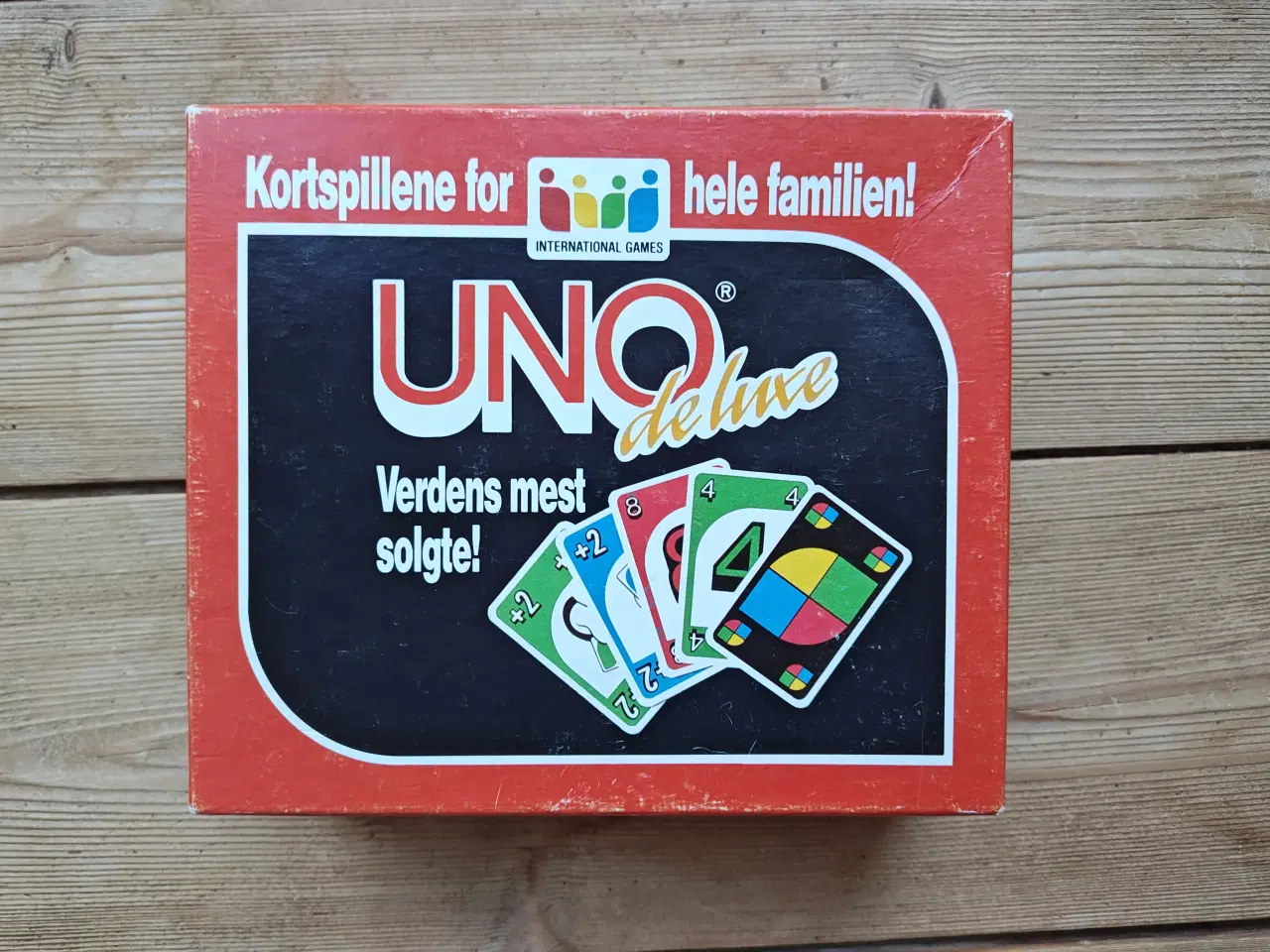 Billede 1 - Gammelt Retro UNO Deluxe Kortspil