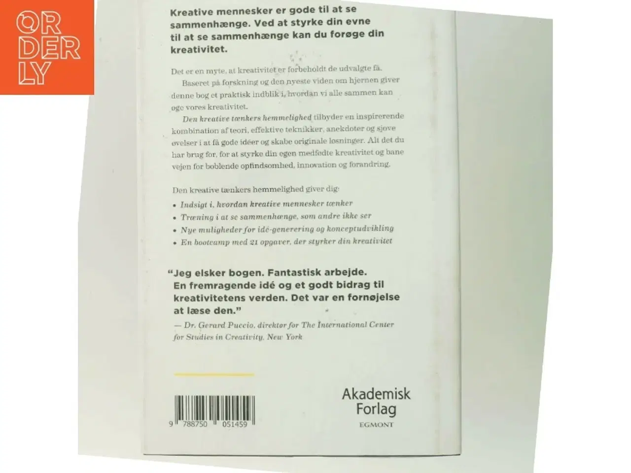 Billede 3 - Den kreative tænkers hemmelighed : lær at se sammenhænge, andre ikke ser af Dorte Nielsen (f. 1967-03-24) (Bog)