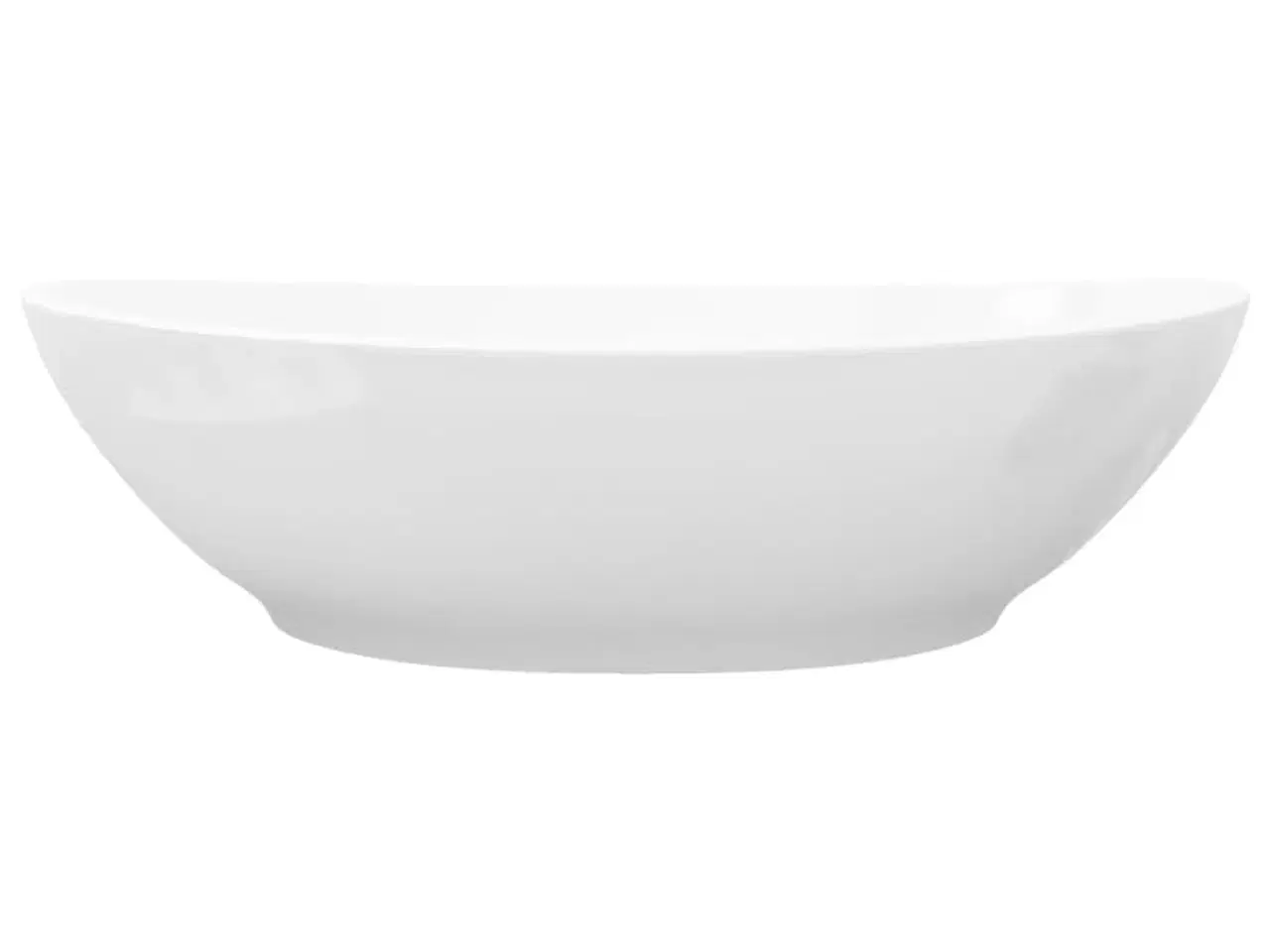 Billede 5 - Keramisk luksushåndvask oval hvid 40 x 33 cm