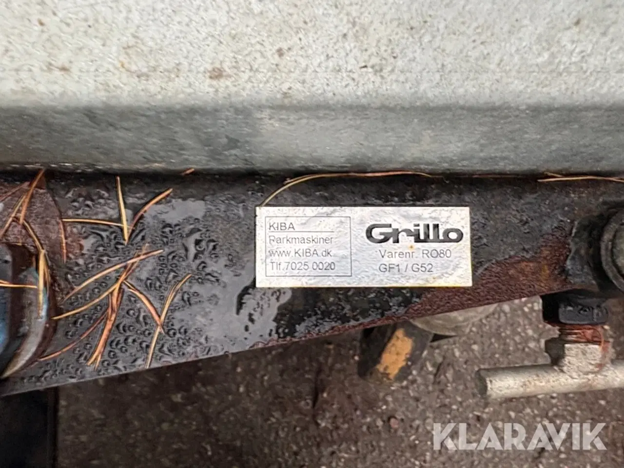 Billede 11 - Redskabsbærer Grillo Gf1