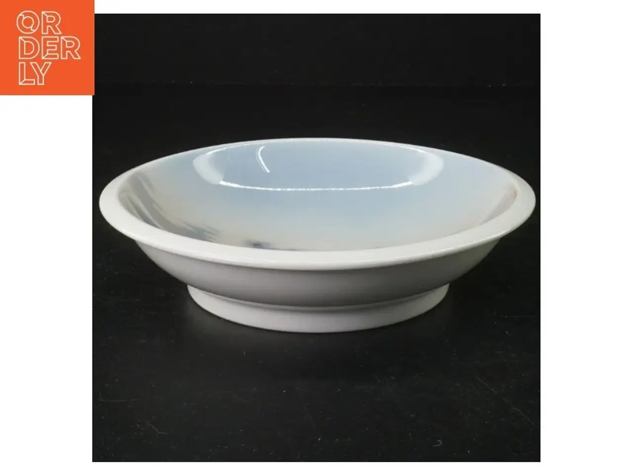 Billede 3 - Hvid porcelænsskål (str. Er den cm diameter)
