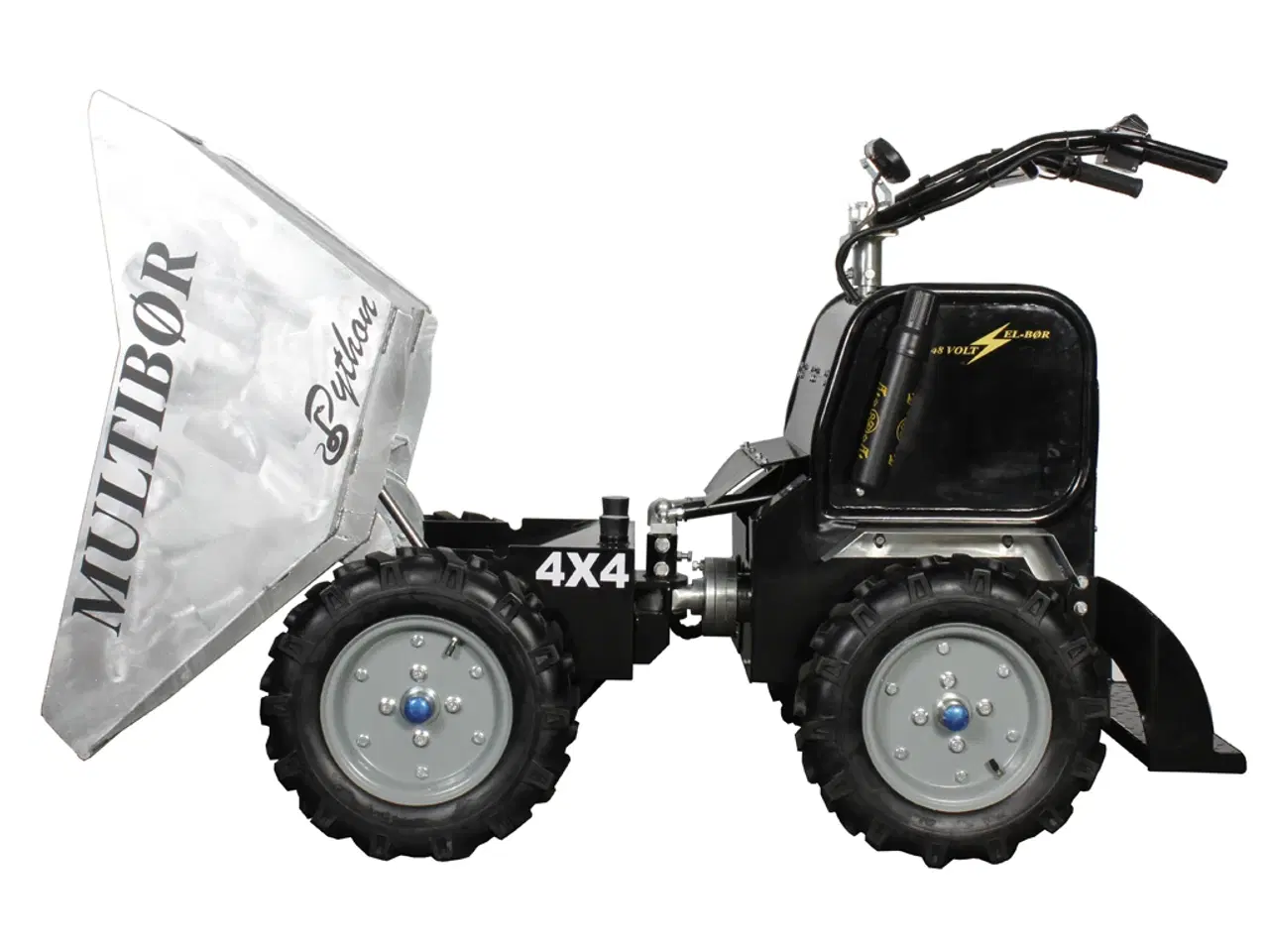 Billede 4 - Elektrisk knækstyret Motorbør Python