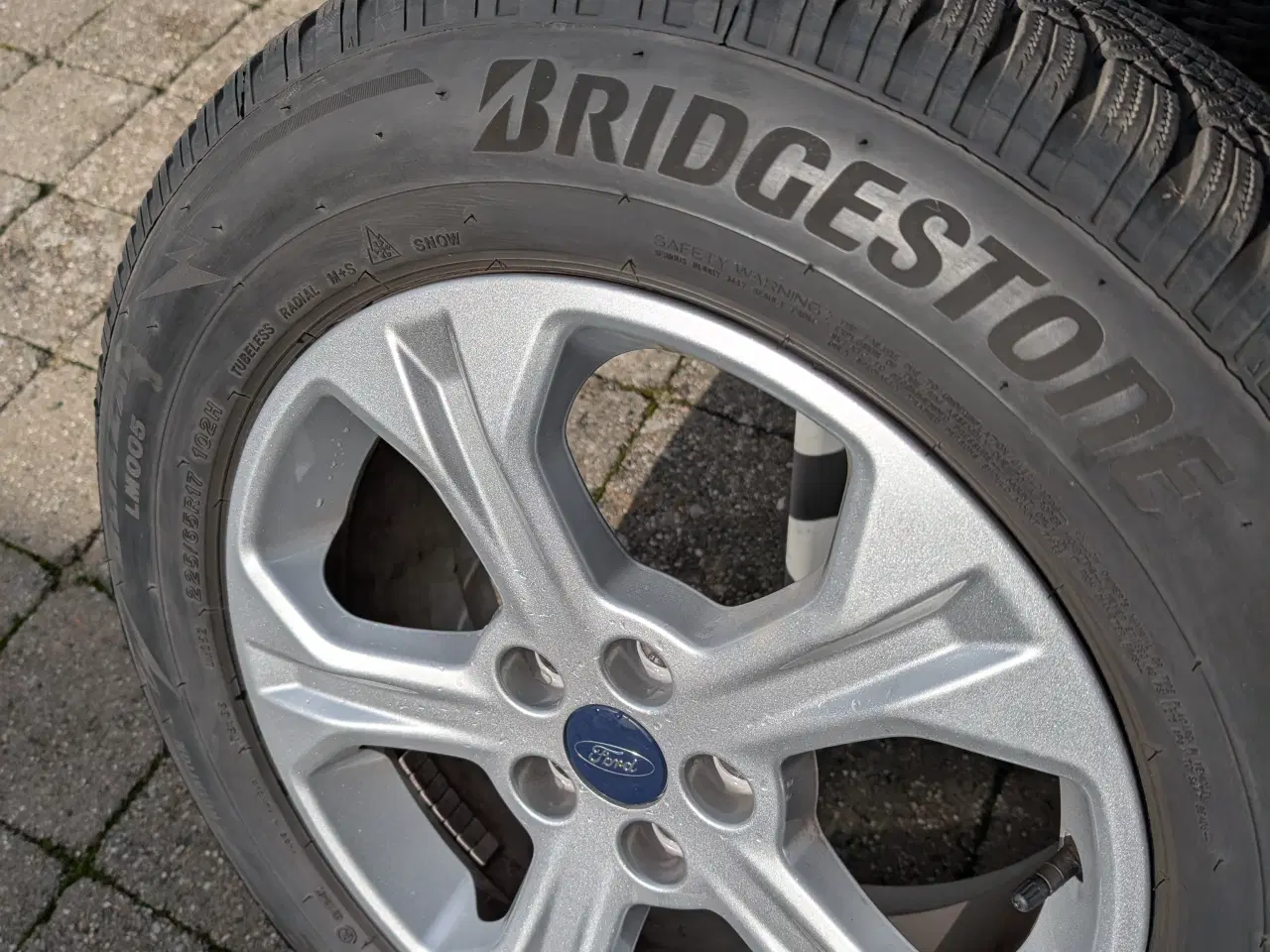 Billede 3 - Ford Kuga Originale vinterhjul alufælge.