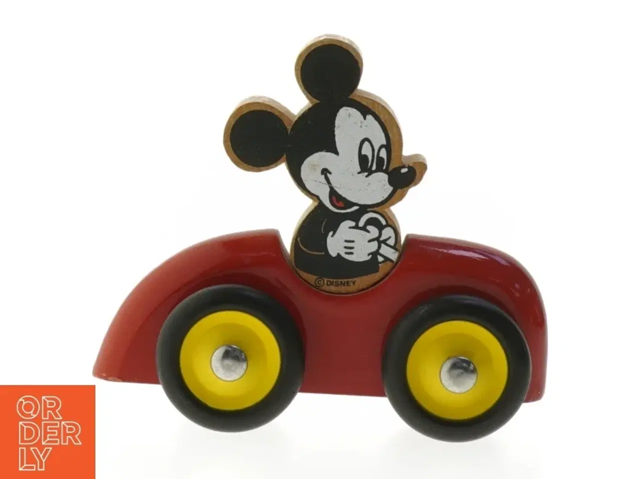 Billede 1 - Disney Mickey Mouse legetøjsbil fra Disney (str. 16 cm)