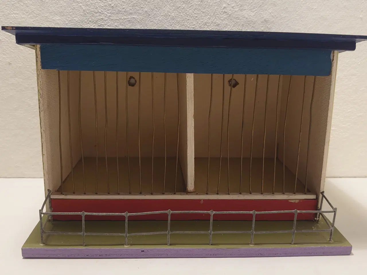Billede 1 - Reisler zoo bur. 1950´erne. Træ og metal.