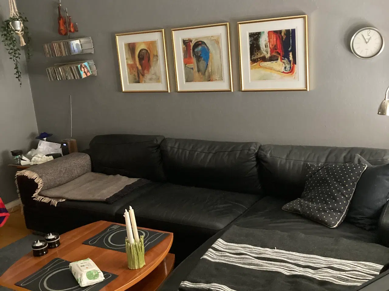 Billede 2 - Chesterlong læder sofa