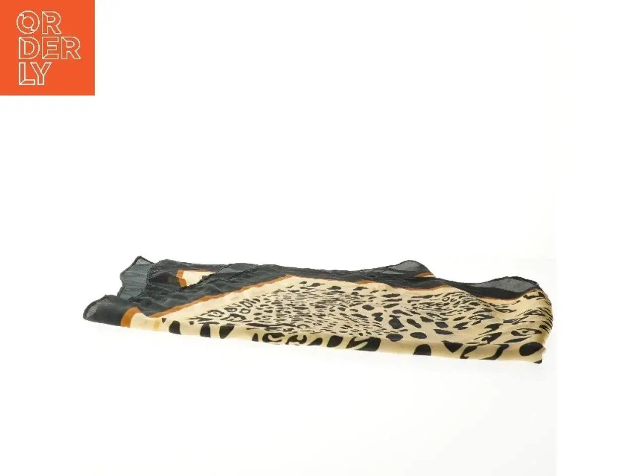 Billede 3 - Leopard mønstret tørklæde (str. 69x70 cm)