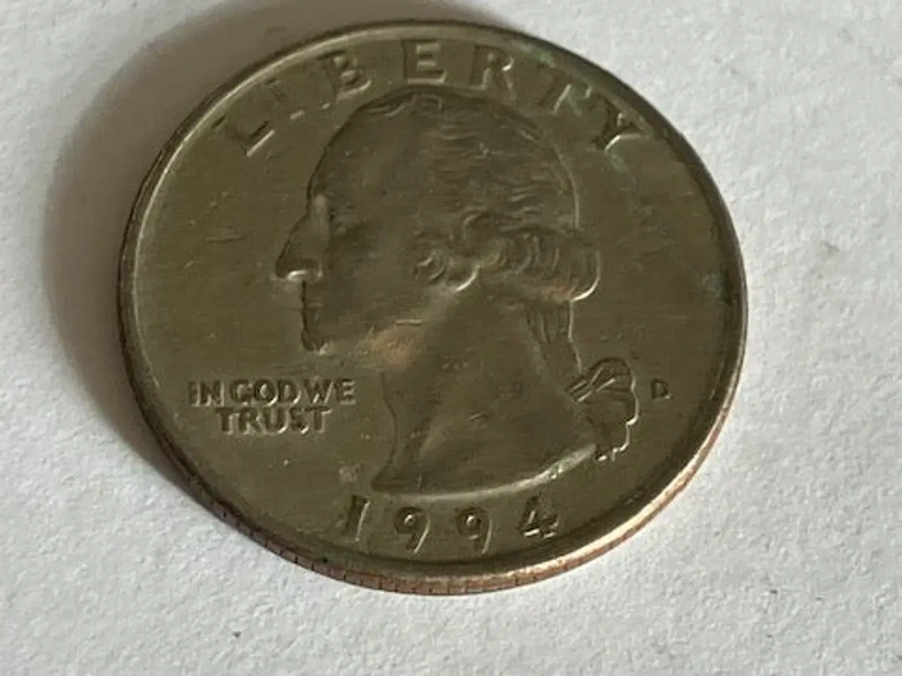 Billede 1 - Quarter Dollar 1994 USA