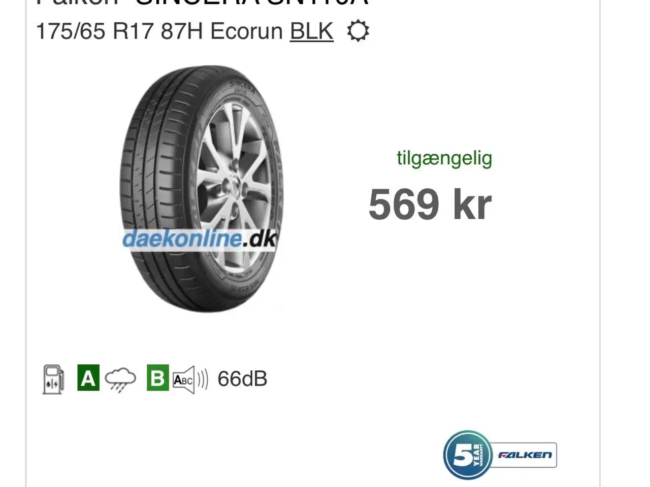 Billede 5 - 4 Nye sommerdæk