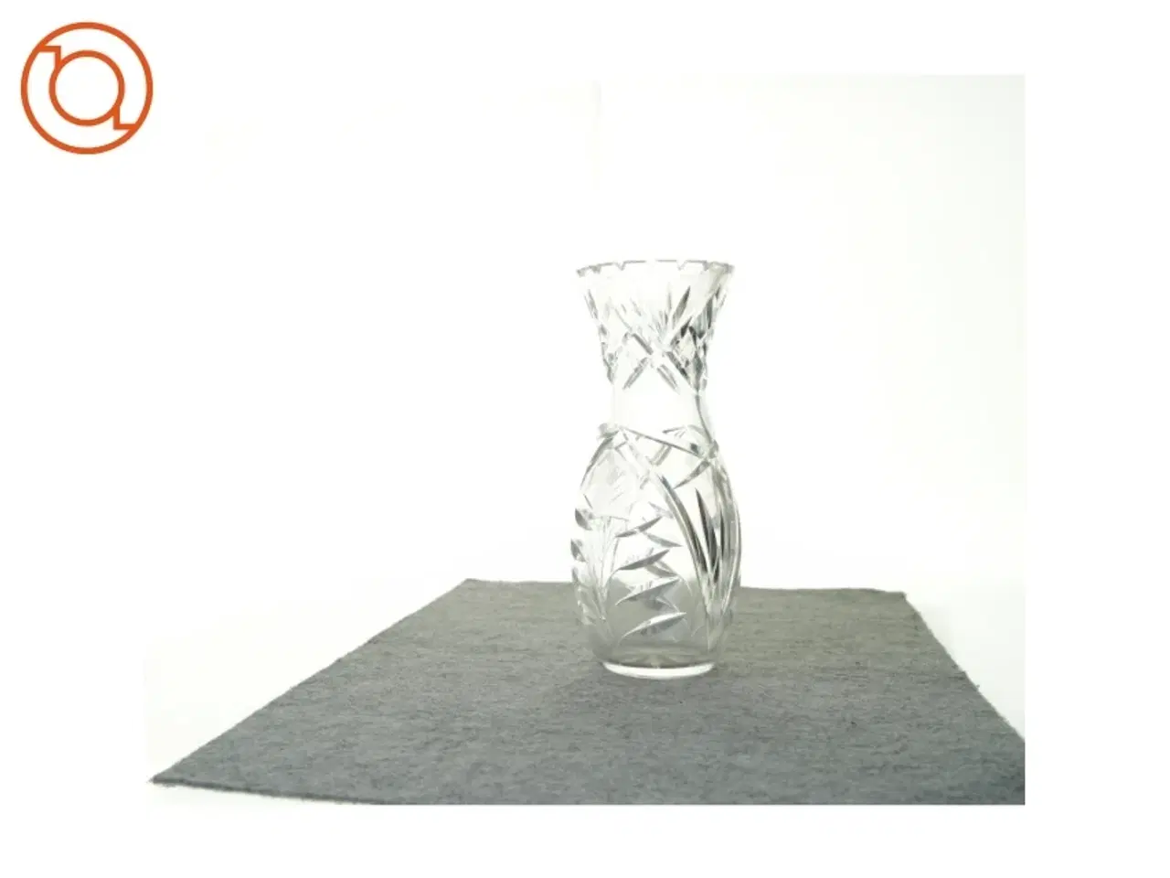 Billede 1 - Krystal vase (str. 27 x 10 cm)