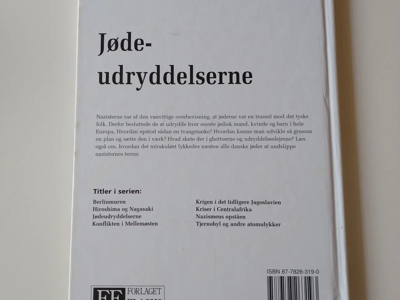 Billede 2 - Jødeudryddelserne. Af R. G. Grant