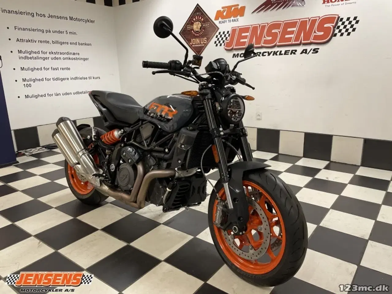 Billede 2 - Indian FTR 1200 A2 mulighed med 95hk
