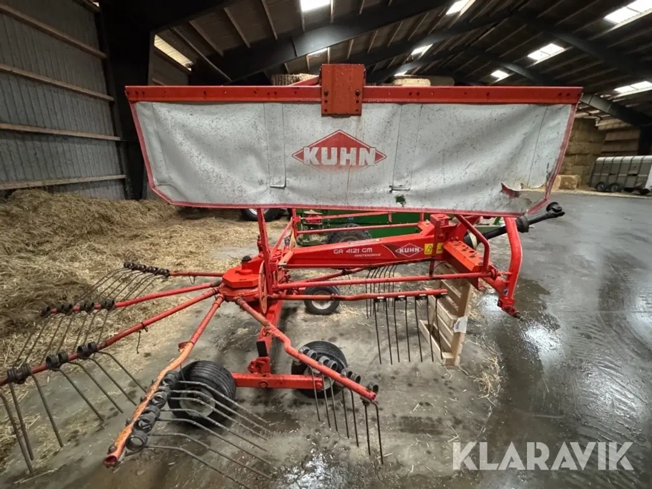 Billede 8 - Halmrive Kuhn GA 4121 GM Mast Erdriver
