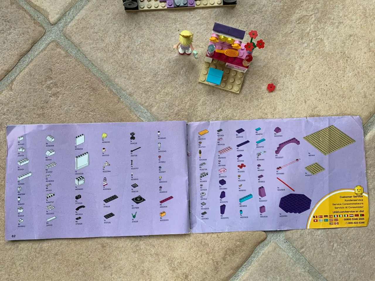 Billede 5 - Lego Friends 41004 Øvescene 