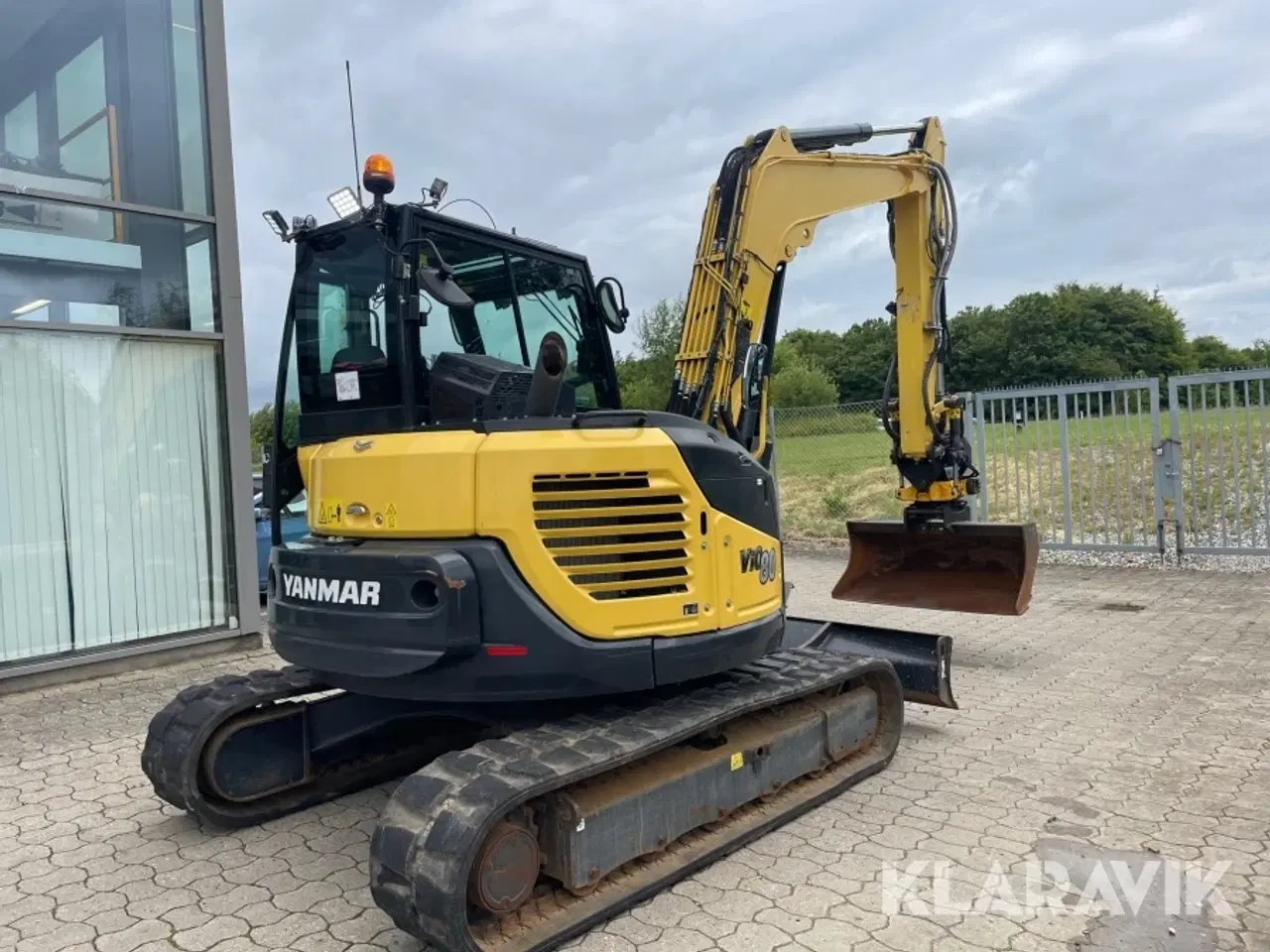 Billede 5 - Gravemaskine Yanmar Vio80-1A med rotortilt