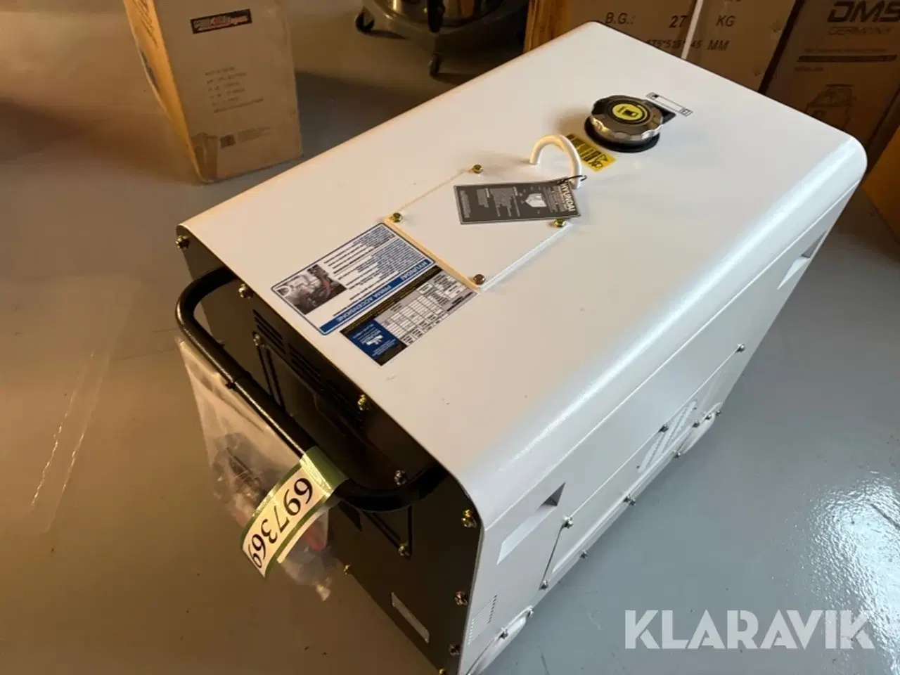 Billede 4 - Generator Hyundai DHY8500SE-T