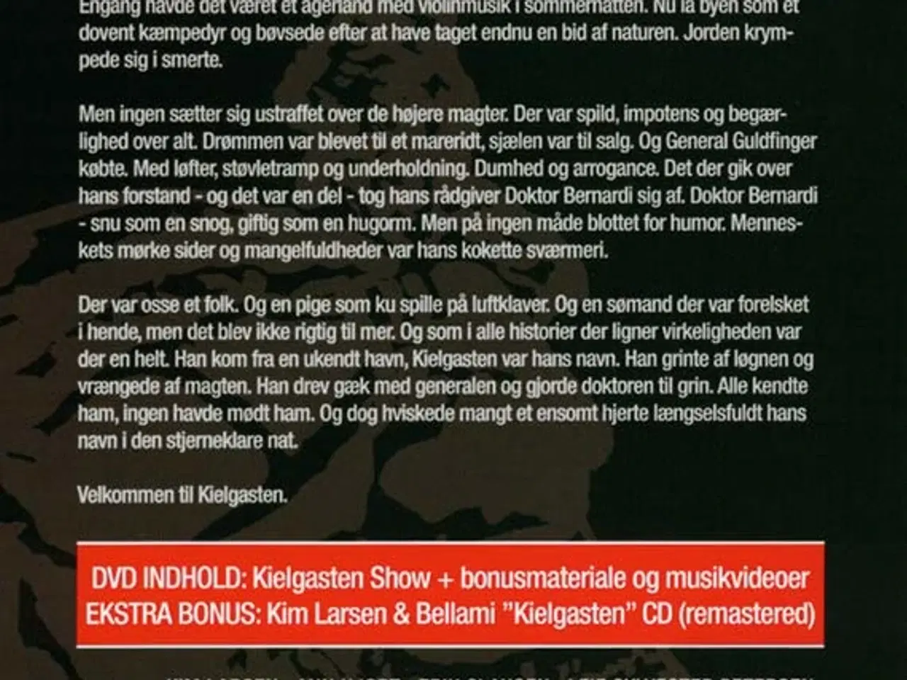 Billede 2 - Kielgasten DVD + Bonus CD + Booklet